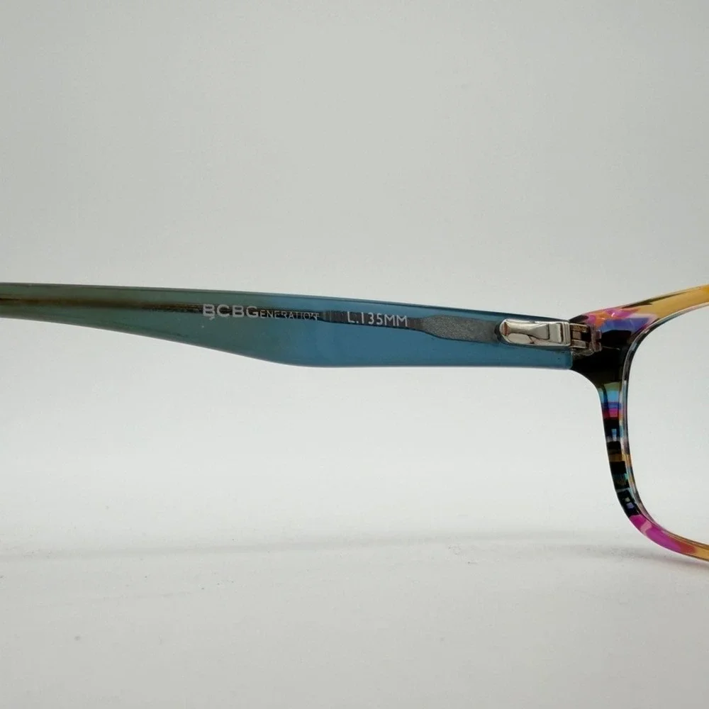 BCBG Generation CV-0052 BLUE Eyeglasses Frames 51-17-135 Multicolor